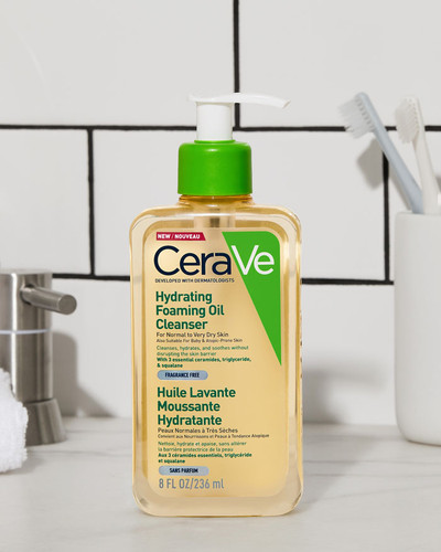 شوینده روغنی آبرسان سراوی CeraVe مخصوص پوست خشک حجم 236 میل